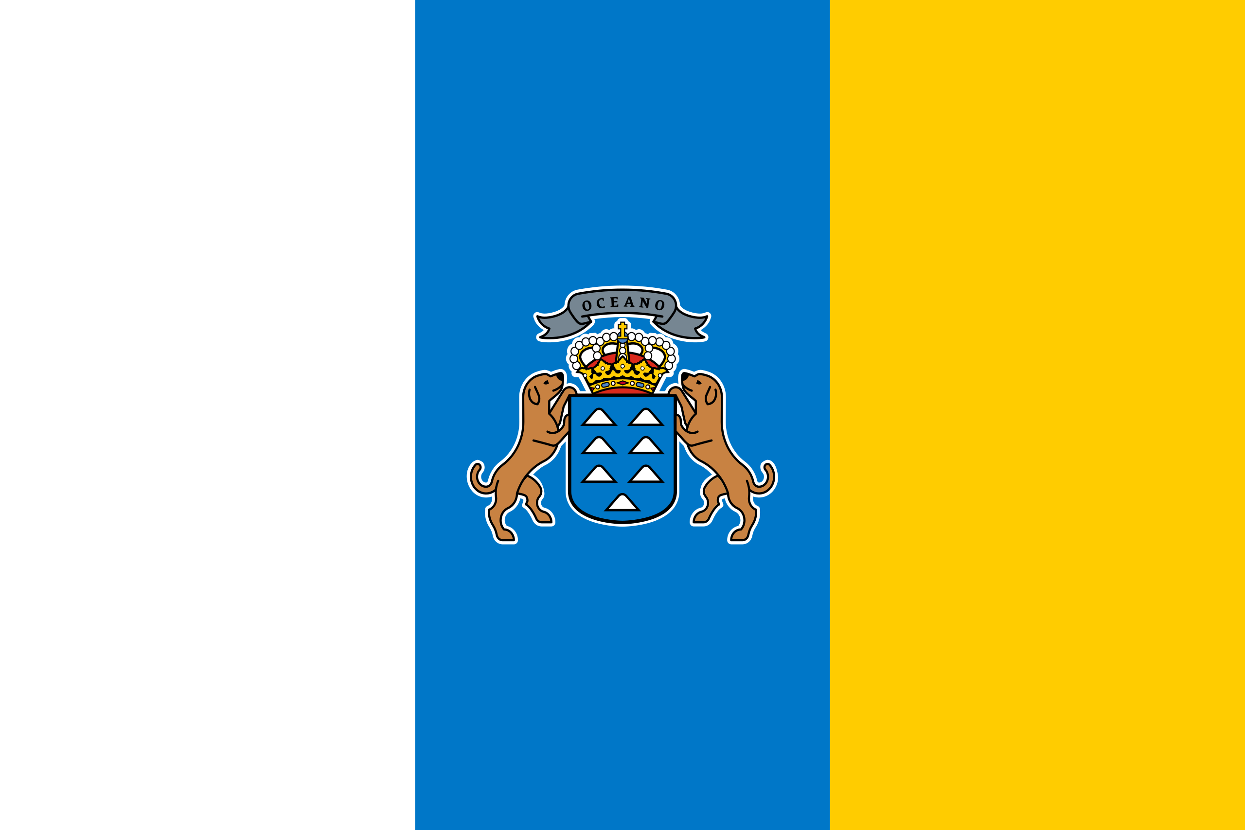 Canary Islands Flage